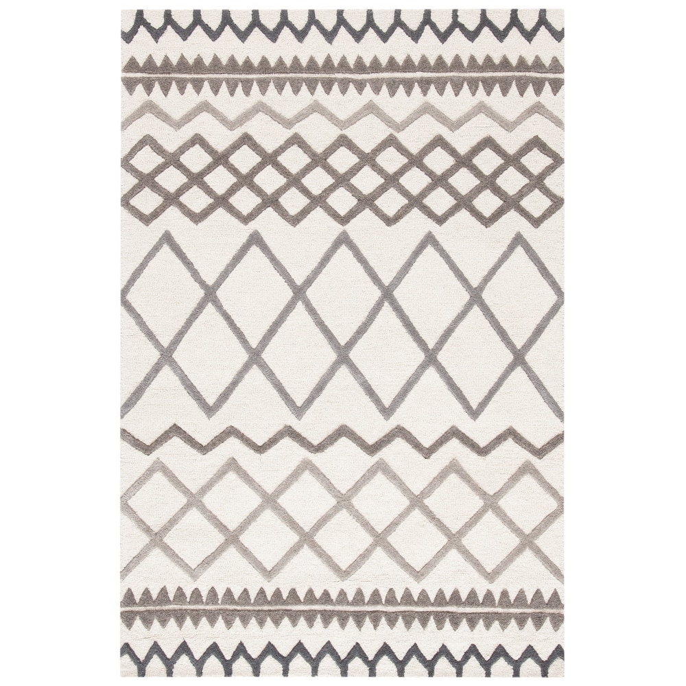 SAFAVIEH Handmade Glamour Gwenith Moroccan Wool Rug