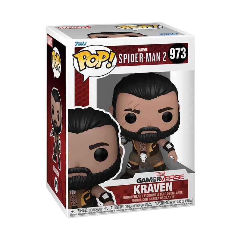 Funko POP! GamerVerse Spider-Man 2 Kraven 3.75" Vinyl Figure (#973) - Multi-Color