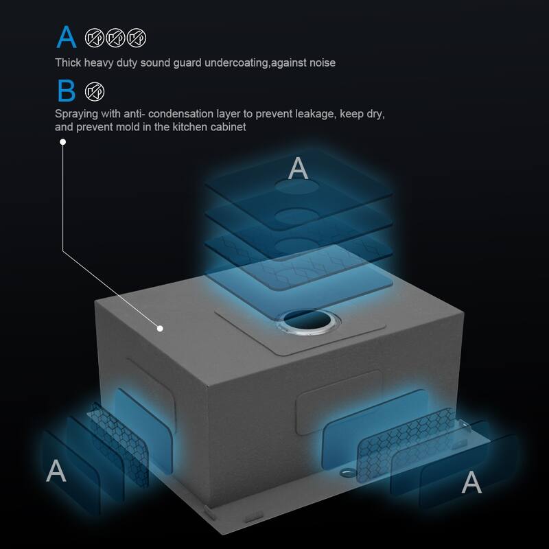 Drop-In 16 Gauge Single Bowl Stainless Steel Kitchen Sinks in Brushed Nickel
