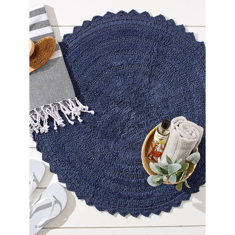 DII Crochet Bath Mat