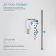 preview thumbnail 11 of 25, Lead Free Solid Brass Single Handle Bathroom Vanity Sink Faucet with Water Hose