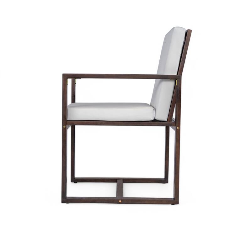 Patio Dining Set Outdoor Dining Table and Chair Set with and Removable Cushions
