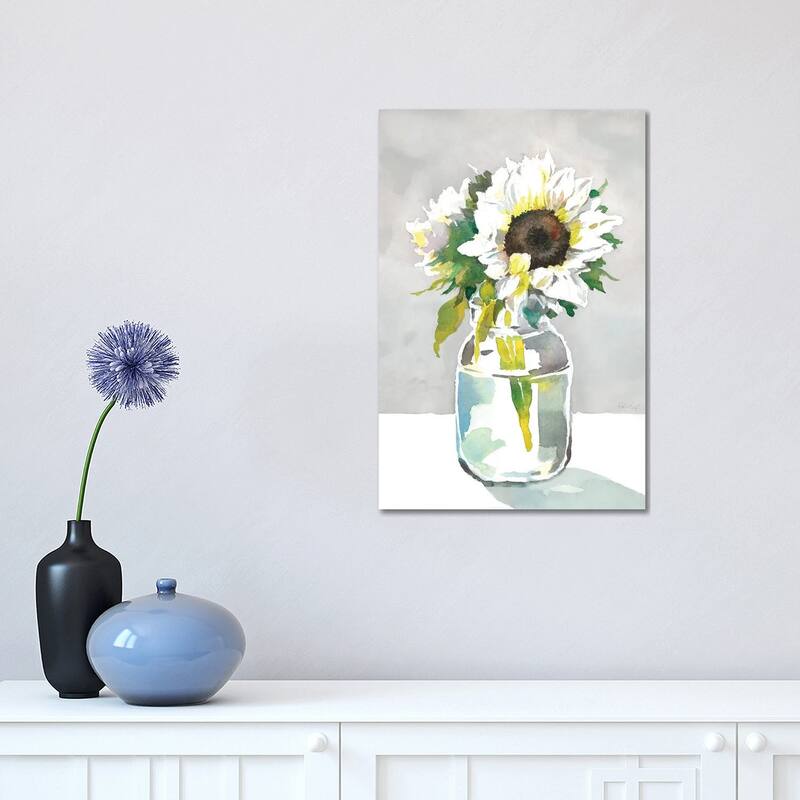 iCanvas "Sunflower I" by Theresa Heidel Canvas Print - 18x12x1.5