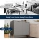 preview thumbnail 45 of 56, Clihome 2-Door Storage Media Accent Buffet Sideboard