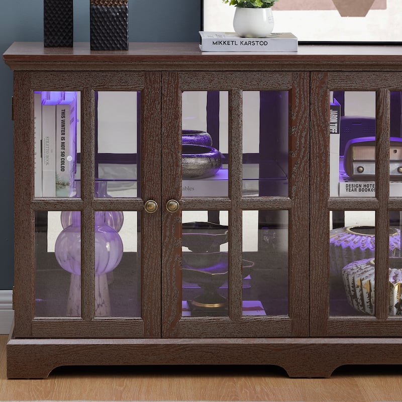 Velvet Nursery Rocking Chair with High Back