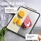 preview thumbnail 2 of 5, Double Sided Stainless Steel Cutting Board for Kitchen