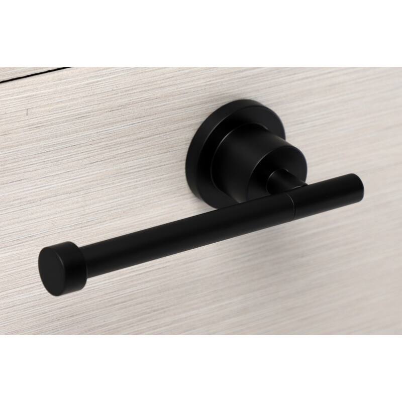 Concord Toilet Paper Holder in Matte Black