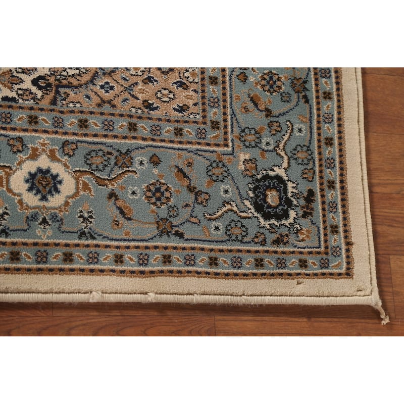 Geometric Tabriz Turkish Oriental Area Rug Machine Made Carpet - 4'5" x 6'0"