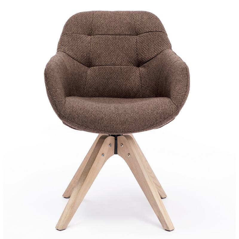 Modern Home Office Swivel Desk Chair Fabric Accent Chair