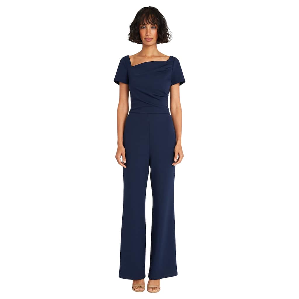 Maggy London Asymmetric Neck Jumpsuit