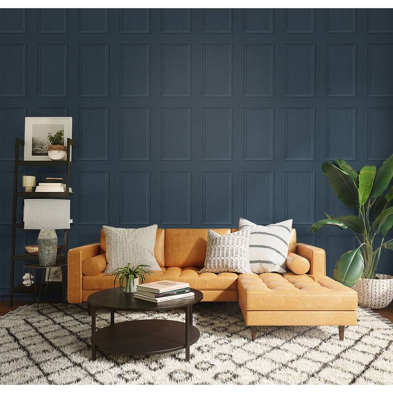 Stacy Garcia Home Faux Wood Panel Peel and Stick Wallpaper