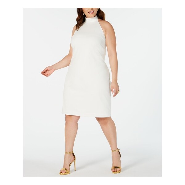 white party dress size 18