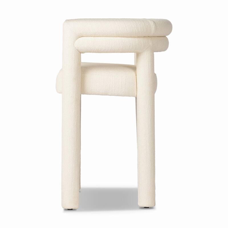 Idris Stool-Kerbey Ivory-Counter - 25W x 22.75D x 36H