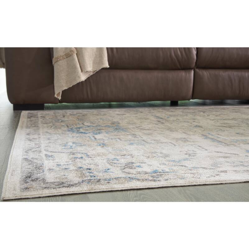 Signature Design by Ashley Barkham White/Gray Rug