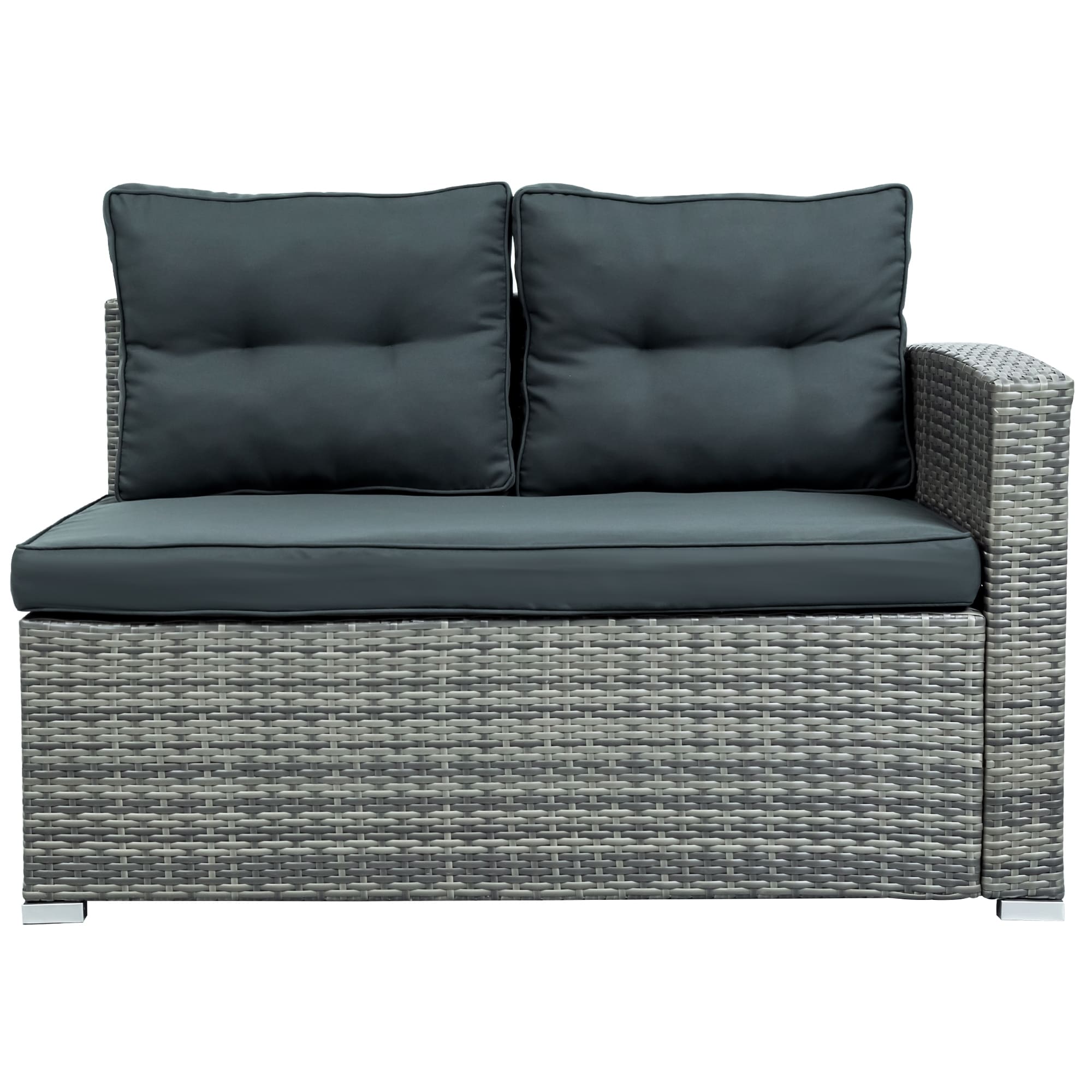 Small rattan sofa best sale