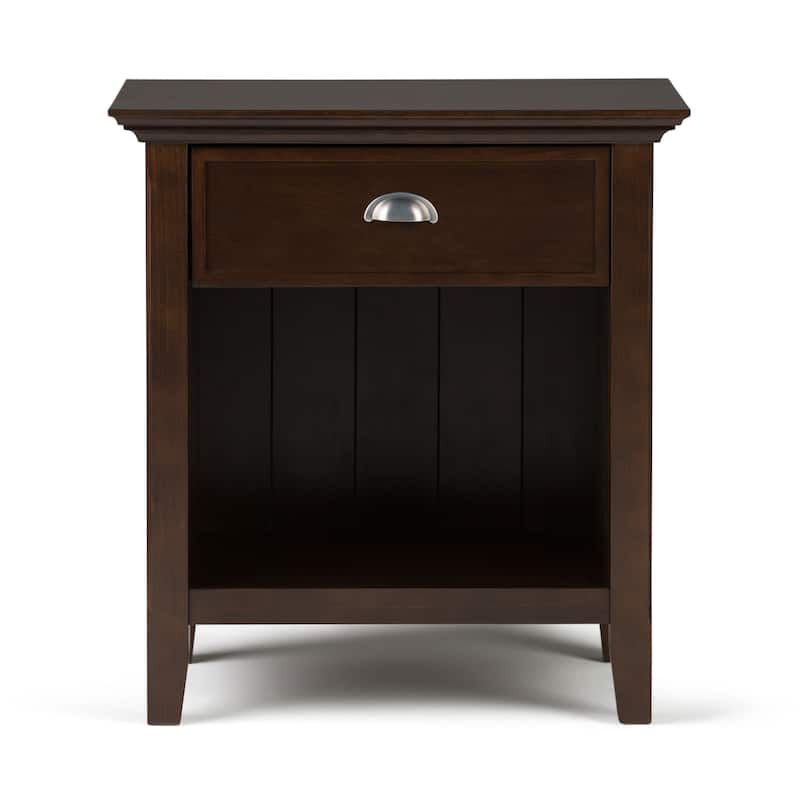 WYNDENHALL Normandy SOLID WOOD 24 inch Wide Bedside Nightstand Table