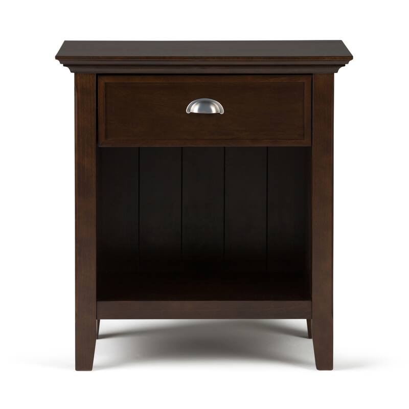 WYNDENHALL Normandy SOLID WOOD 24 inch Wide Bedside Nightstand Table