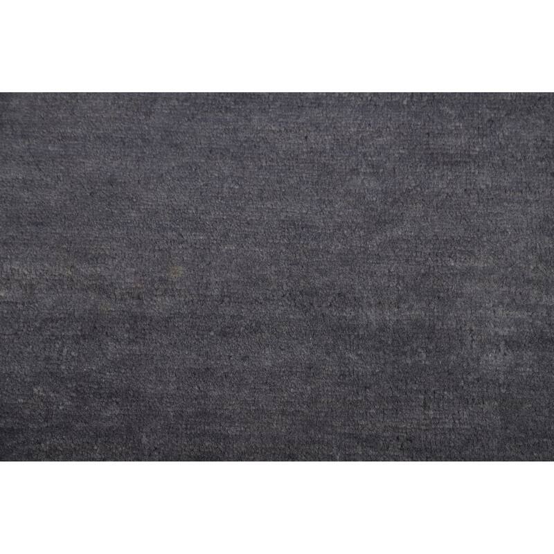 Modern Gabbeh Oriental Rug Handmade Foyer Wool Carpet - 3'5" x 4'9"