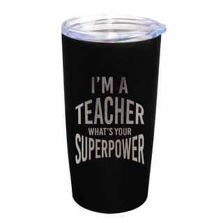 17 oz Water Bottle I Teach Toddlers What's Your Superpower Teacher 