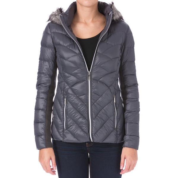 BCBGeneration Womens Puffer Coat Down Packable