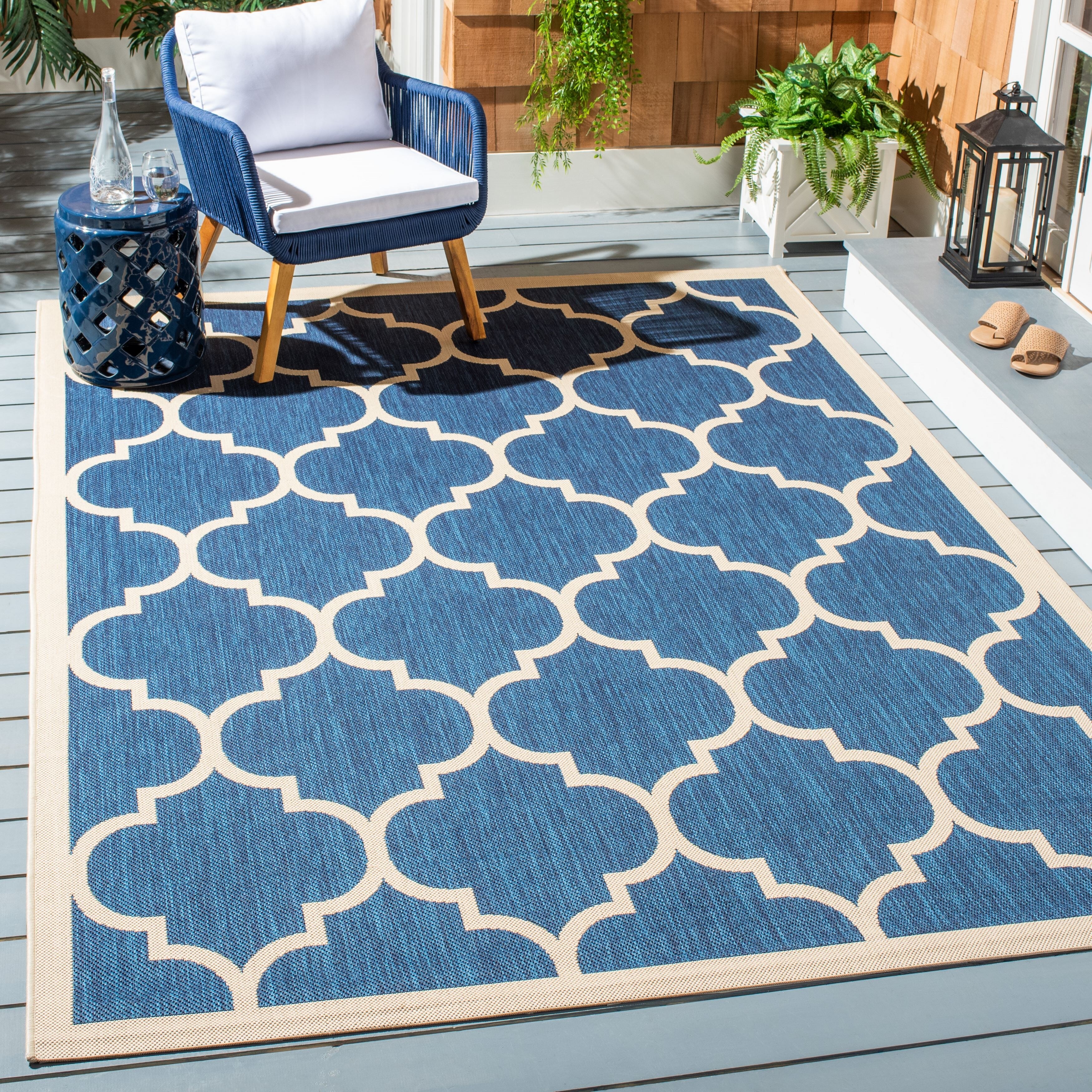Safavieh Courtyard Kathy Indoor Outdoor Rug Ebay