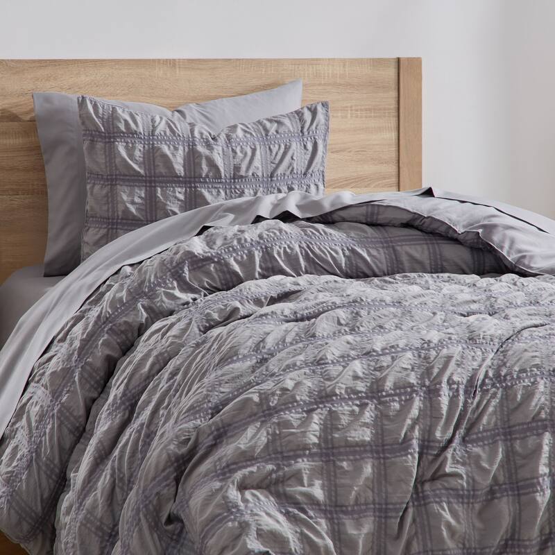 Empyrean Modern Comforter Seer Sucker