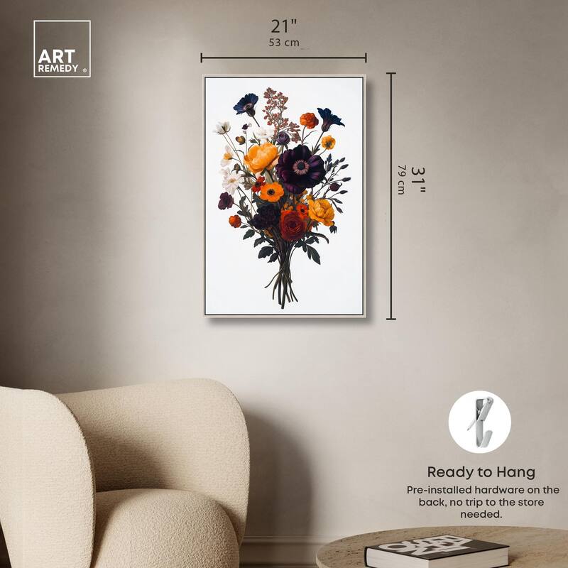 Regal Rose Riot II Canvas by Art Remedy
