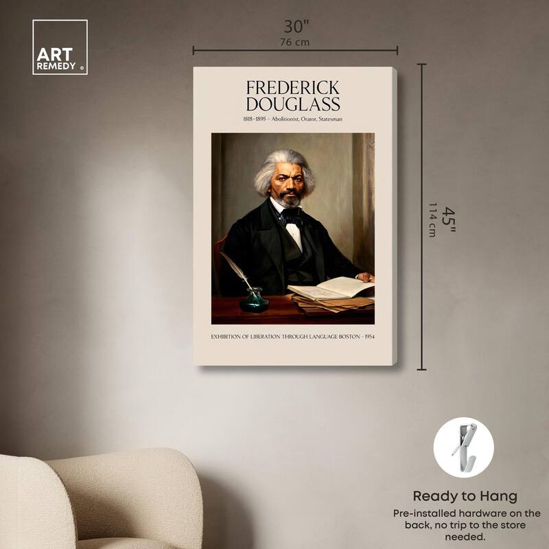 Orator of Freedom Canvas by Art Remedy, Gallery Wrapped
