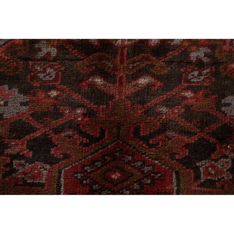 Vintage Geometric Heriz Persian Traditional Area Rug Wool Hand-knotted - 8'5" x 11'1"