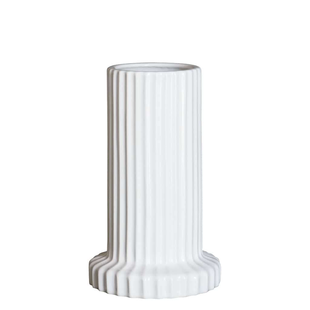 STRIPE VASE apricot- ST