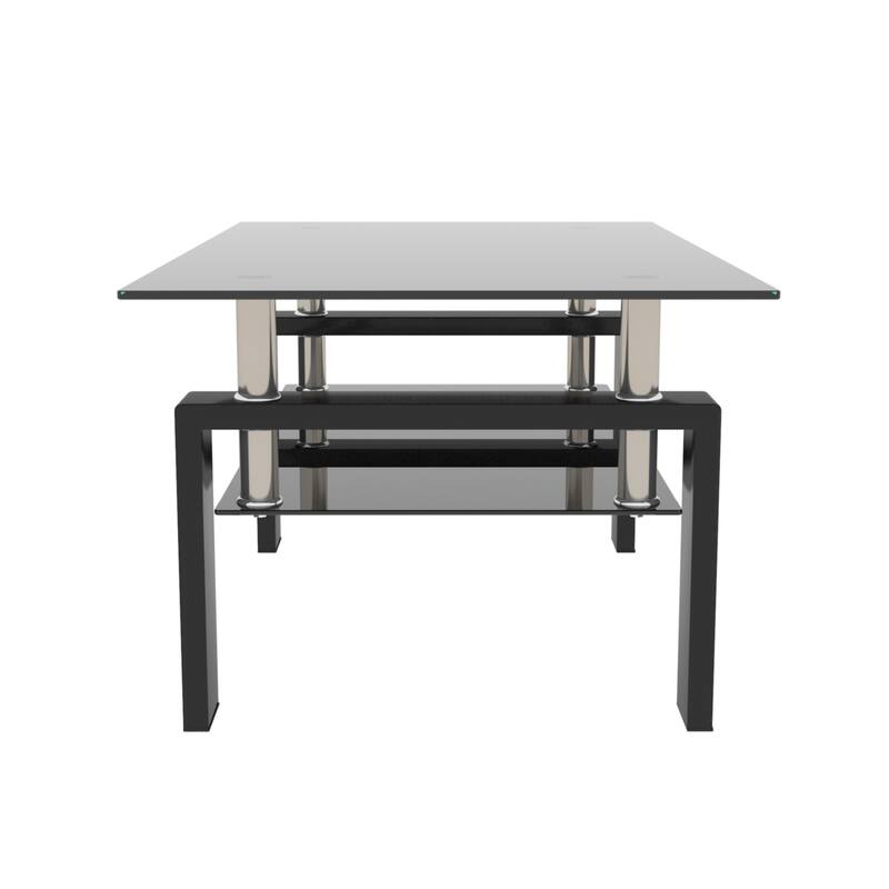 Modern Rectangle Glass Coffee Table