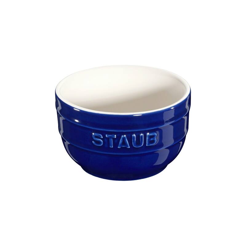 STAUB Ceramic 2-pc Prep Bowl Set - Dark Blue