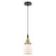 Option Black Antique Brass / Matte White Shade