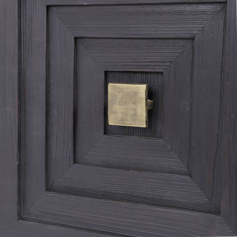 Uttermost Aiken Dark Walnut 2-door Cabinet
