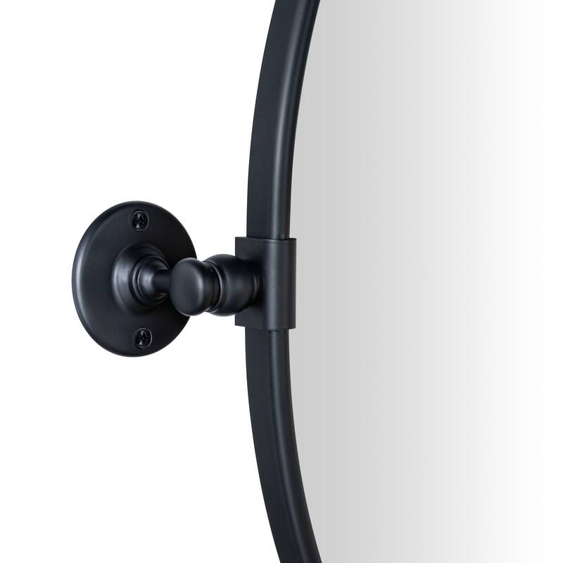 Luecinda Oval Metal Wall Mirror