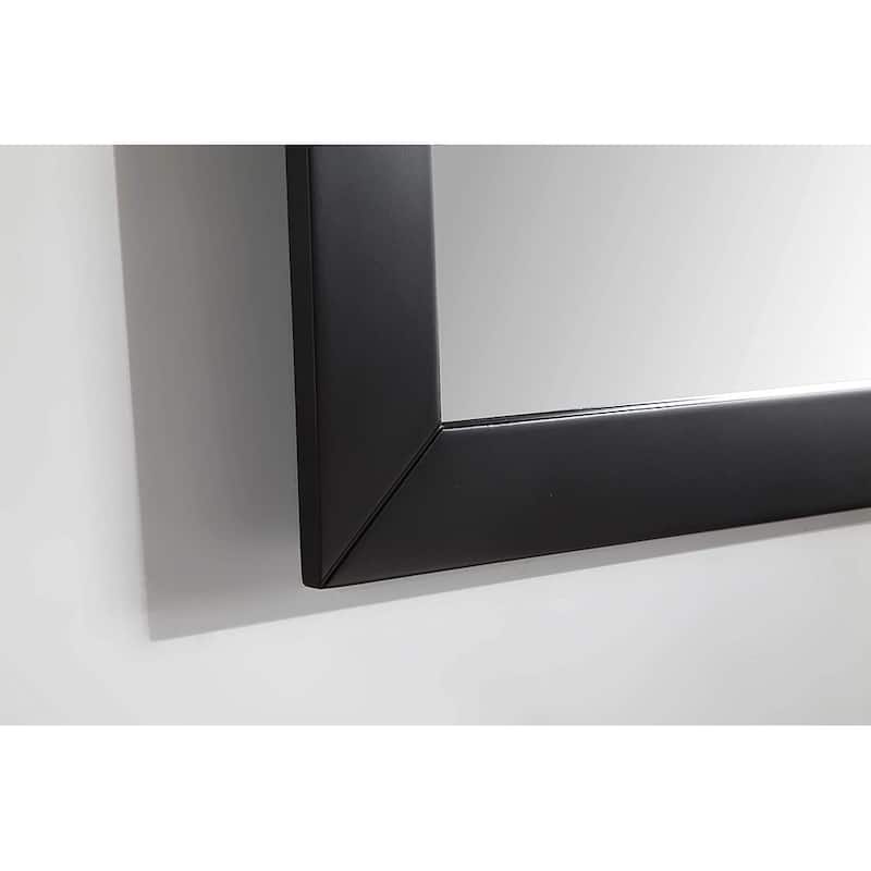 Vanity Art 30" Single Sink Bathroom Vanity Set with Engineered Marble Top and Free Mirror