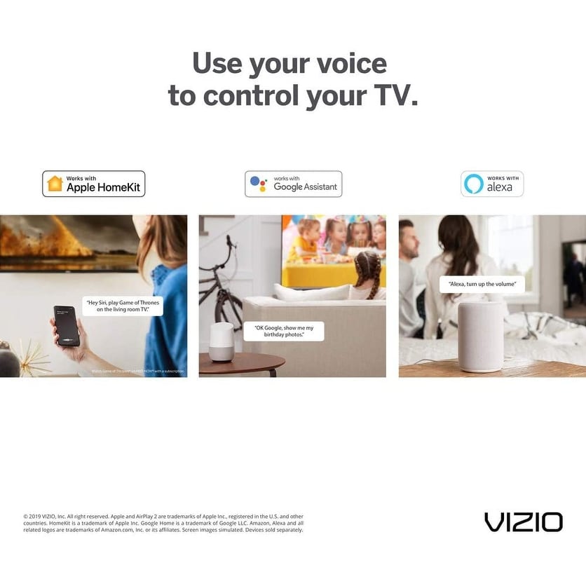 VIZIO V505-G9 50" Class V-Series 4K Ultra HD (2160p) Smart LED TV - Refurbished - Black