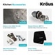 preview thumbnail 10 of 24, KRAUS Standart PRO Stainless Steel 23 inch Undermount Kitchen Sink