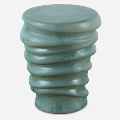Uttermost Skye Modern Garden Stool - 15"D x 15"W x 17.75"H