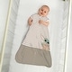 preview thumbnail 2 of 3, Lambs & Ivy Star Wars Baby Yoda Grogu The Child Cotton Wearable Blanket
