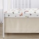 preview thumbnail 5 of 4, Sweet Jojo Designs Woodland Animals Boy Girl Gender Neutral 3p Nursery Crib Bedding Set Green Beige Watercolor Animal Brown Bear