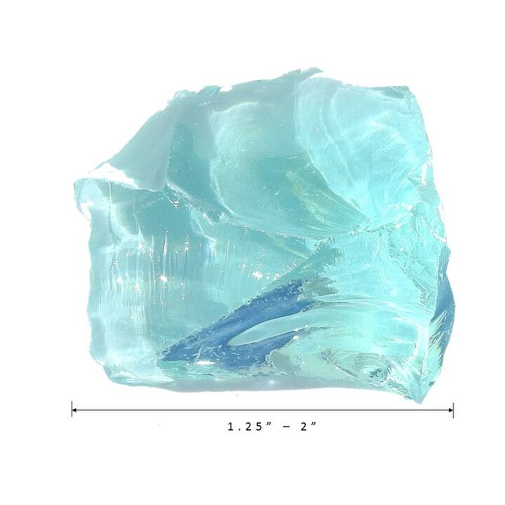 AZ Patio Heaters 30-50mm Landscape Recycled Glass in Aqua