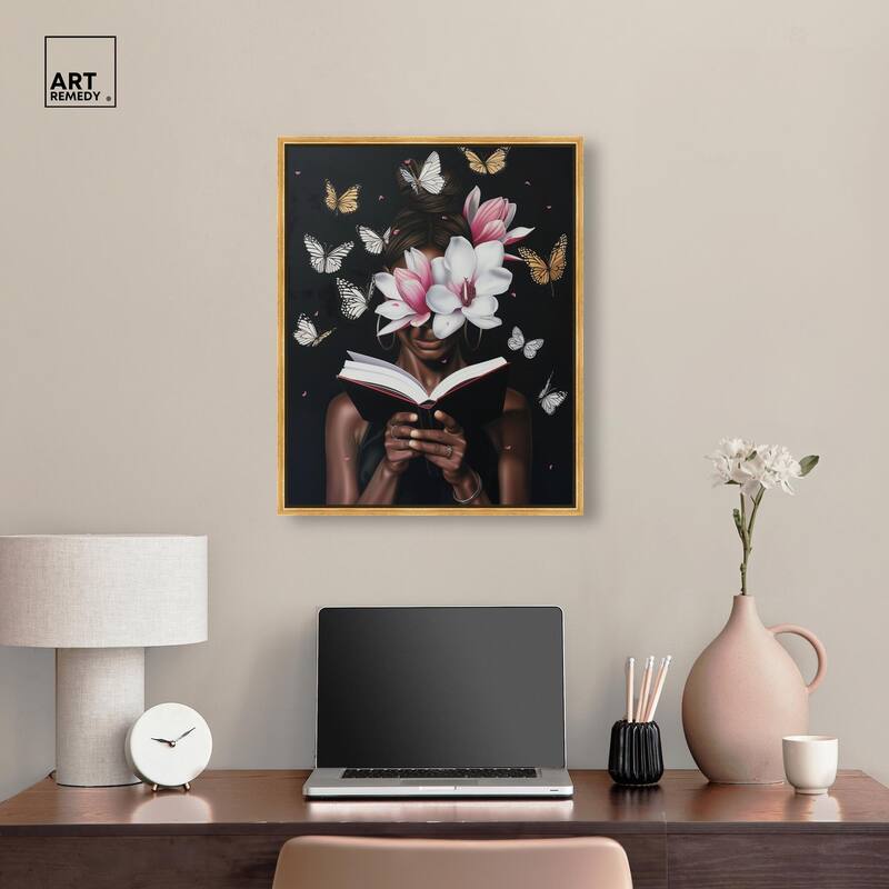 Pages of Flight Canvas by Art Remedy