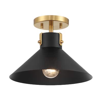 Bellevue SHCF87413 12" Wide Semi-Flush Ceiling Fixture