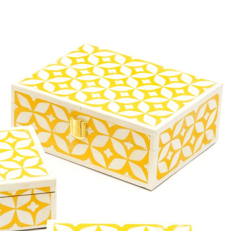 Handcrafted Wooden Jewelry/Decorative Box/Storage Box- 8x6x3"