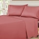preview thumbnail 26 of 44, Superior Egyptian Cotton 530 Thread Count Deep Pocket Solid Sheet Set California King - Blush