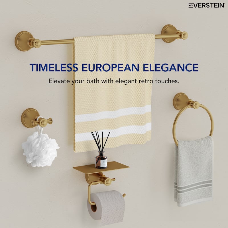 4-Piece Bathroom Accessories Set Bathroom Hardware Set