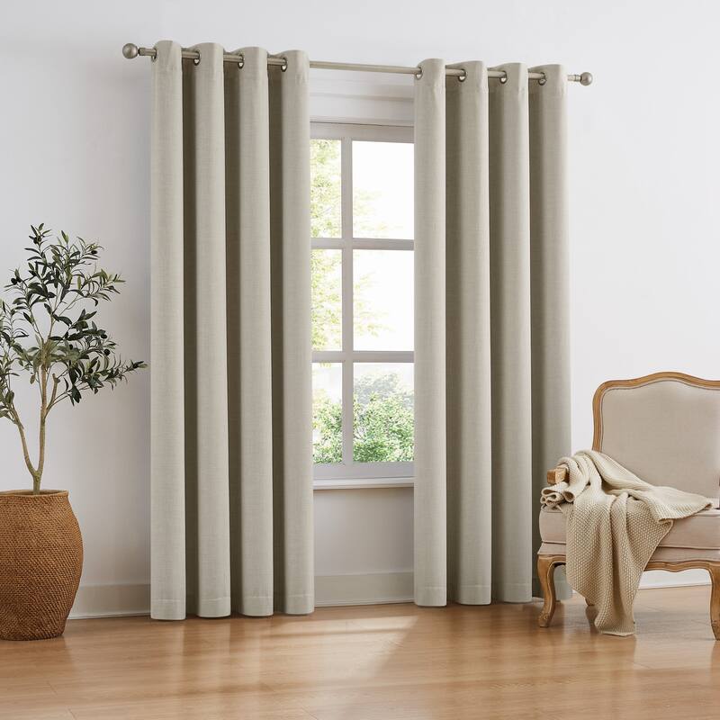 Sun Barrier Snap In Blackout Liner Grommet Panel Pair