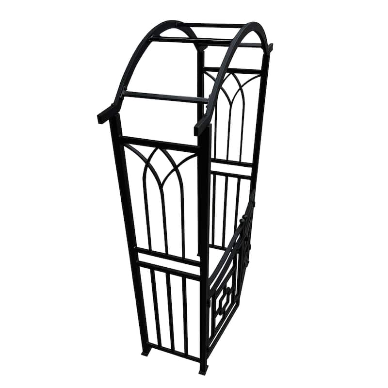 Aluminum Garden Arch with Gate