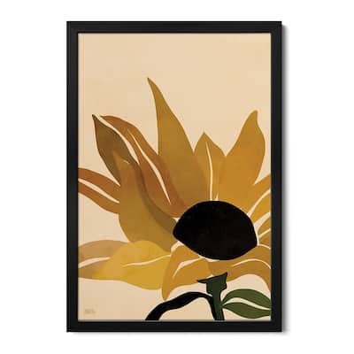 Sunflower Premium Framed Poster by Bria Nicole